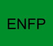 The letters ENFP