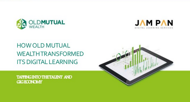 Screen shot of Old Mutual Wealth and Jam Pan case study