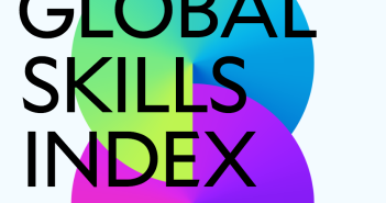 Cover image of the global skills index from Coursera