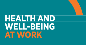 Cover shot of CIPD research report Health and well-being at work 2019