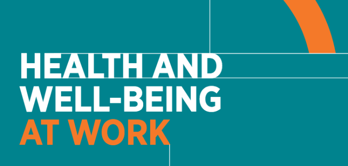 Cover shot of CIPD research report Health and well-being at work 2019