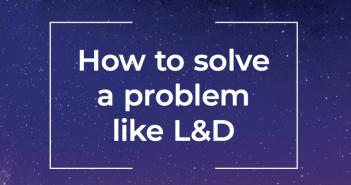 Cover of Knowledgepool report - How to solve a problem like L&D