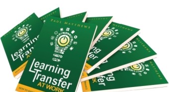 Cover of the book Learning Transfer at Work by paul Matthews