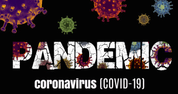 Picture reading Stop COVID-19 Corona virus global outbreak pandemic disease